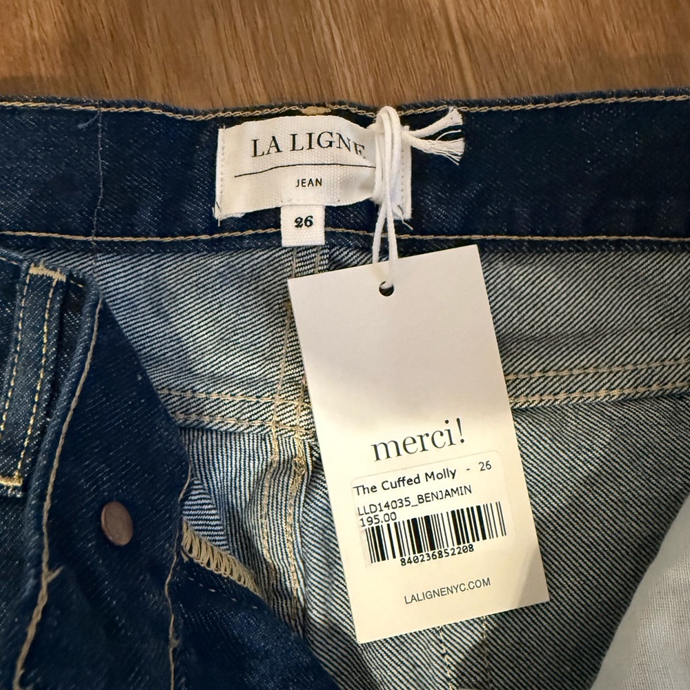 La Ligne Molly Cuffed Pants NWT - 26 (fits more like 27/28)